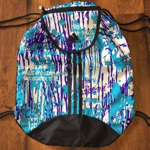 Adidas drawstring bag